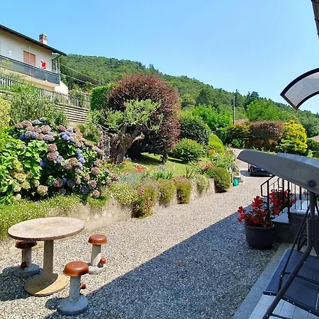With Enchanting Garden Overlooking The * Luino